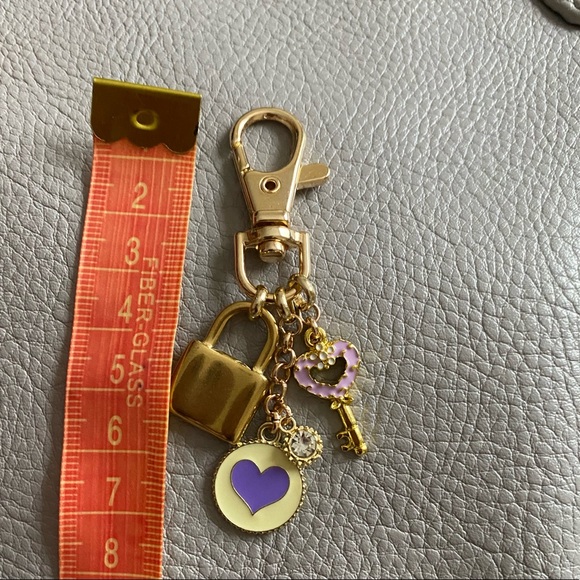 COPY - Purple and gold purse charm - Picture 3 of 3